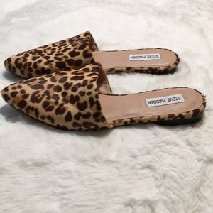 Steve Madden Mattis Cheetah print mules size 9 M